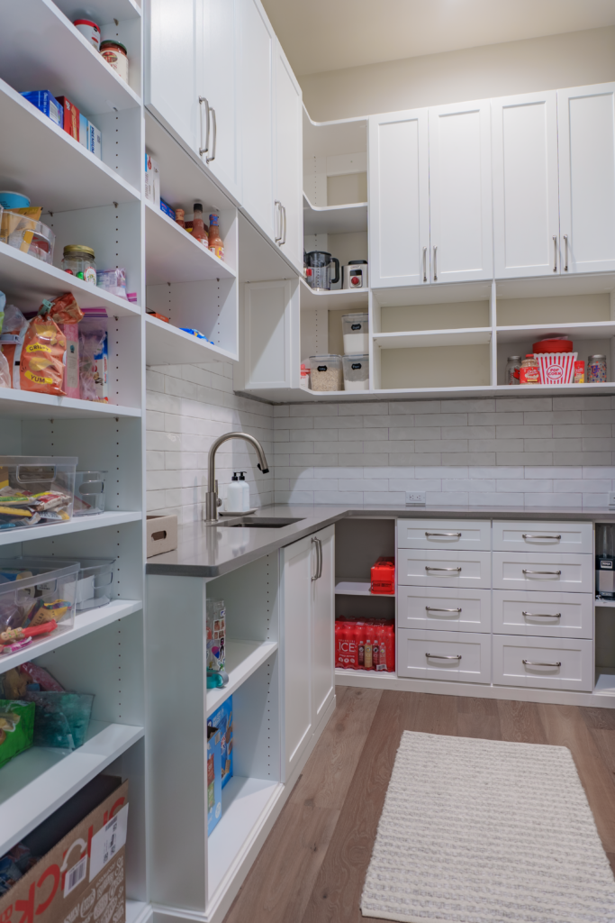 Photo of a Pantry with a sink and counter space